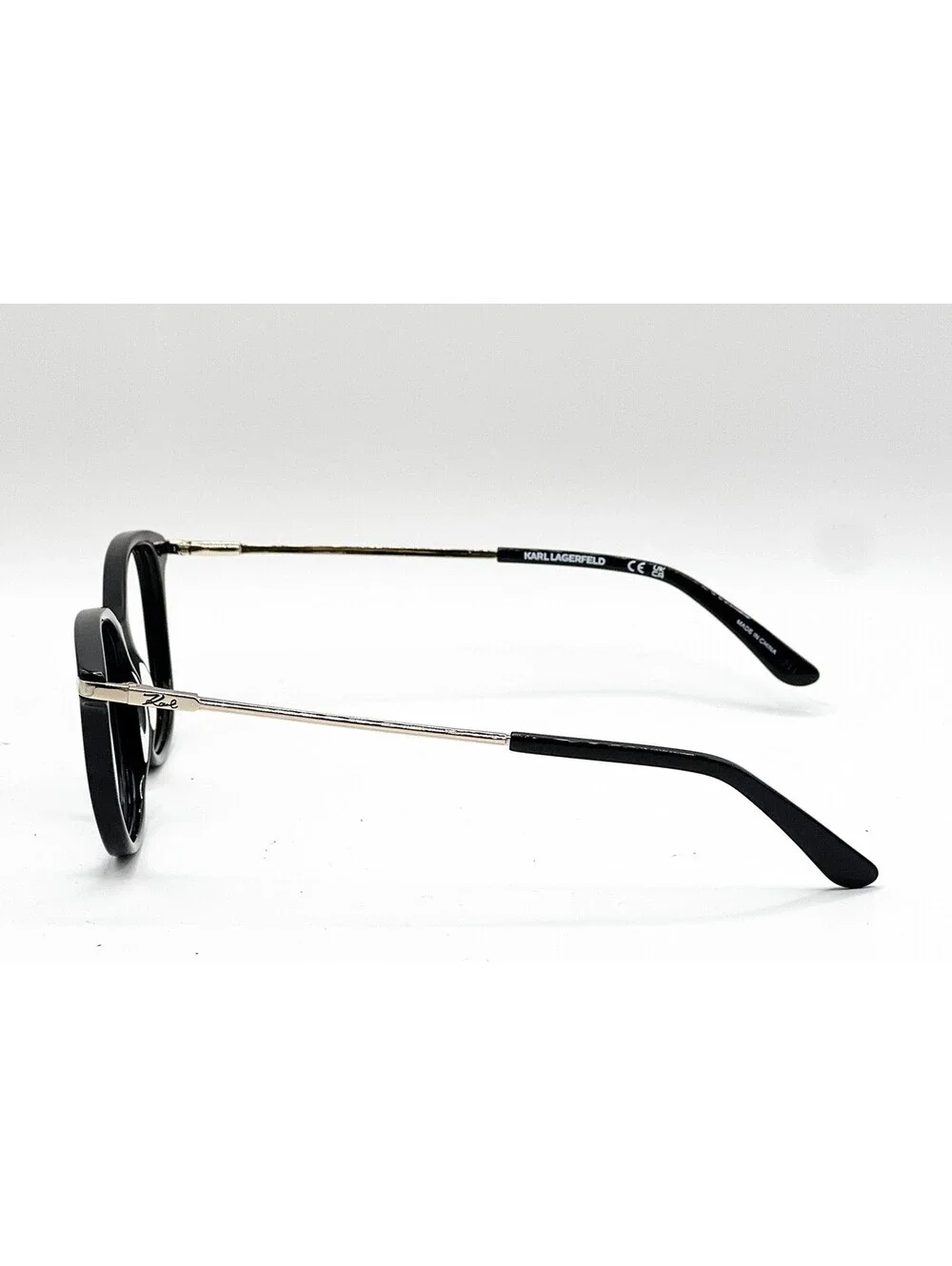 Karl Lagerfeld KL991 001 Black Rectangle Authentic Eyeglass Frames 52-16